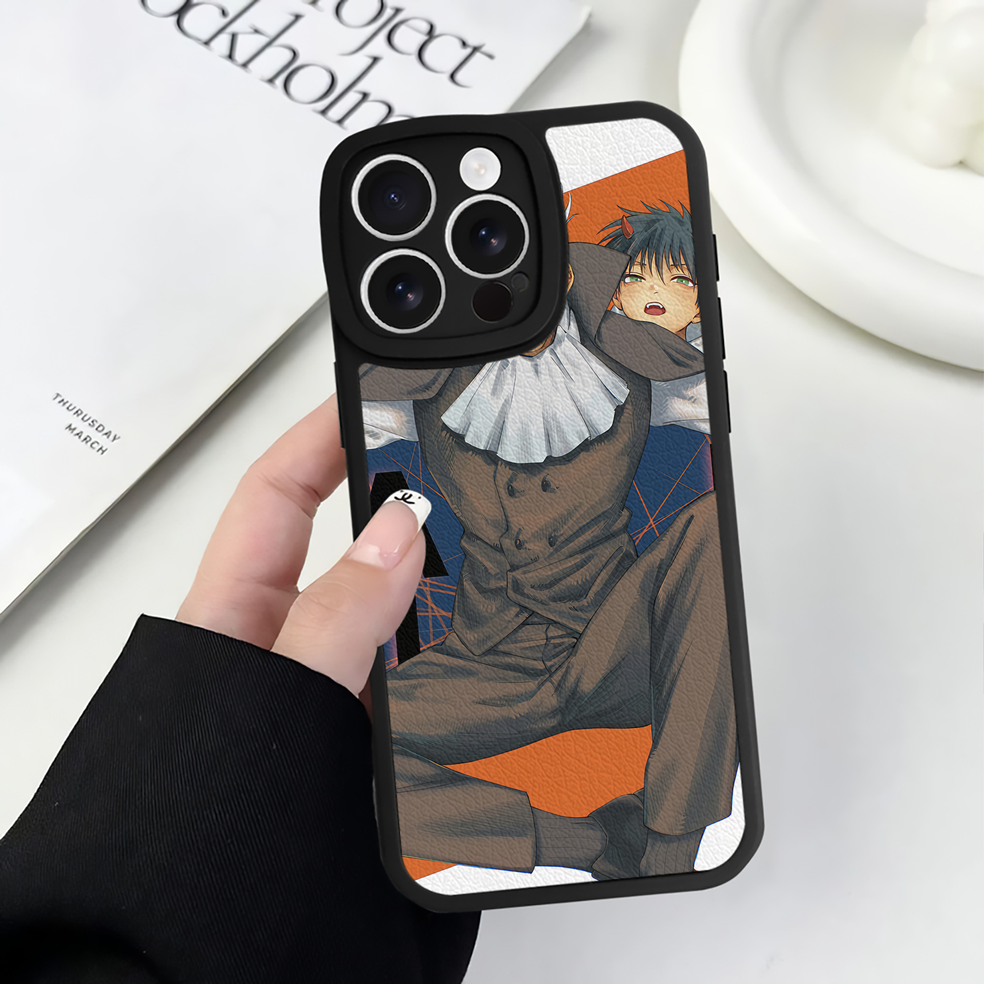 （画像用） SPY×FAMILY间谍家家酒 【iPhone 16シリーズ対応】シリコンスマホケース（レザー調） 材質：シリコン